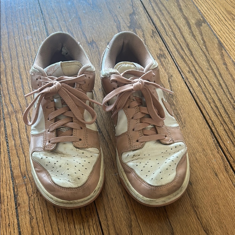 Pink and White Sneakers